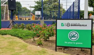Así quedó el parque Cristo Rey del barrio El Carmen 4
