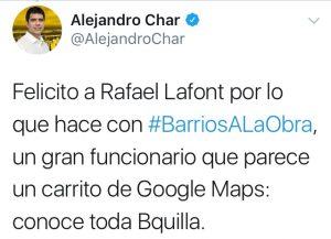 Rafael Lafont parece un carrito de Google Maps, conoce toda Barranquilla 1