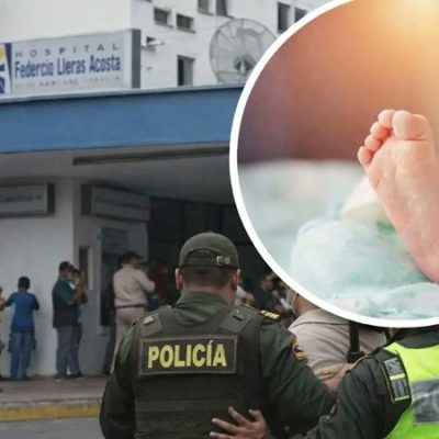 Con cuchillo en mano, un padre irrumpió en la UCI y se llevó a su hijo recién nacido en Ibagué