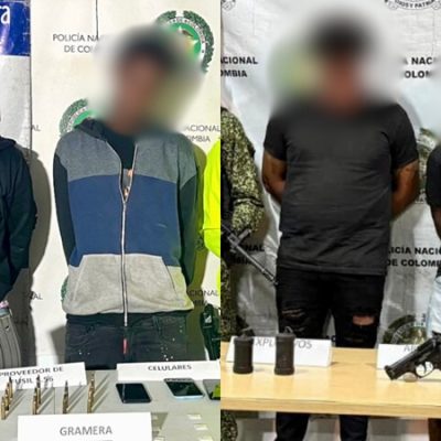 Cayeron cuatro integrantes del ELN con arsenal destinado a ‘Los Shottas’ en Buenaventura