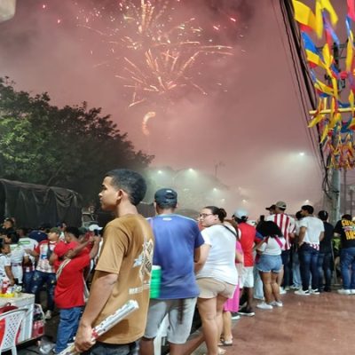 Fiesta en Barranquilla tras el tirunfo de Junior en la final del fútbol colombiano