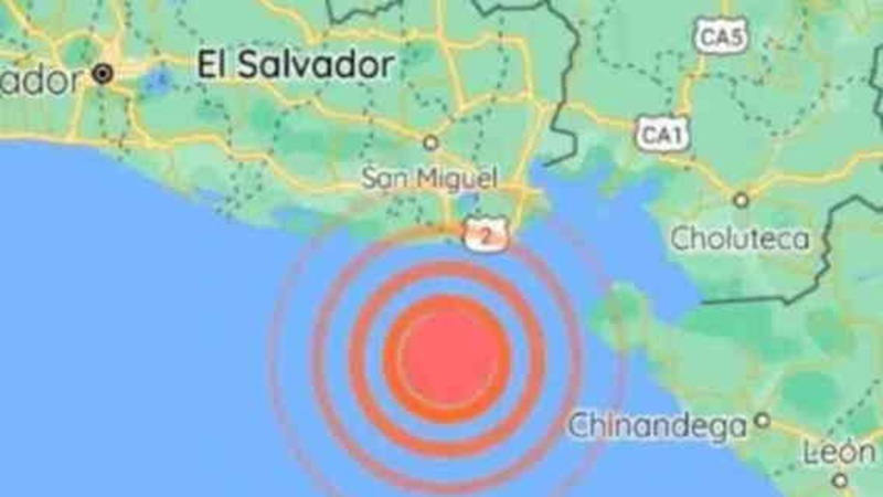 Fuerte sismo de magnitud 5,5 sacude la costa del Pacífico en El Salvador, Honduras y Nicaragua
