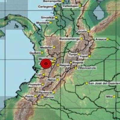 Tiembla de nuevo en Chocó este jueves: sismo de 4.2 en San José del Palmar