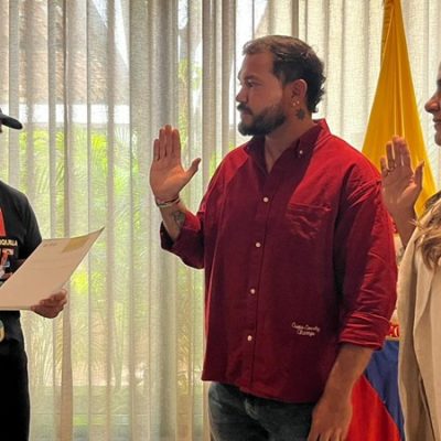 Alcalde Char posesionó al secretario de Cultura y Patrimonio y jefe de la Oficina de Turismo