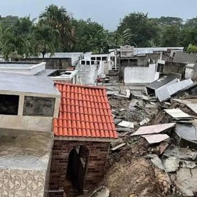 Anuncian reubicación del cementerio de Piojó, destruido por la ola invernal de 2022